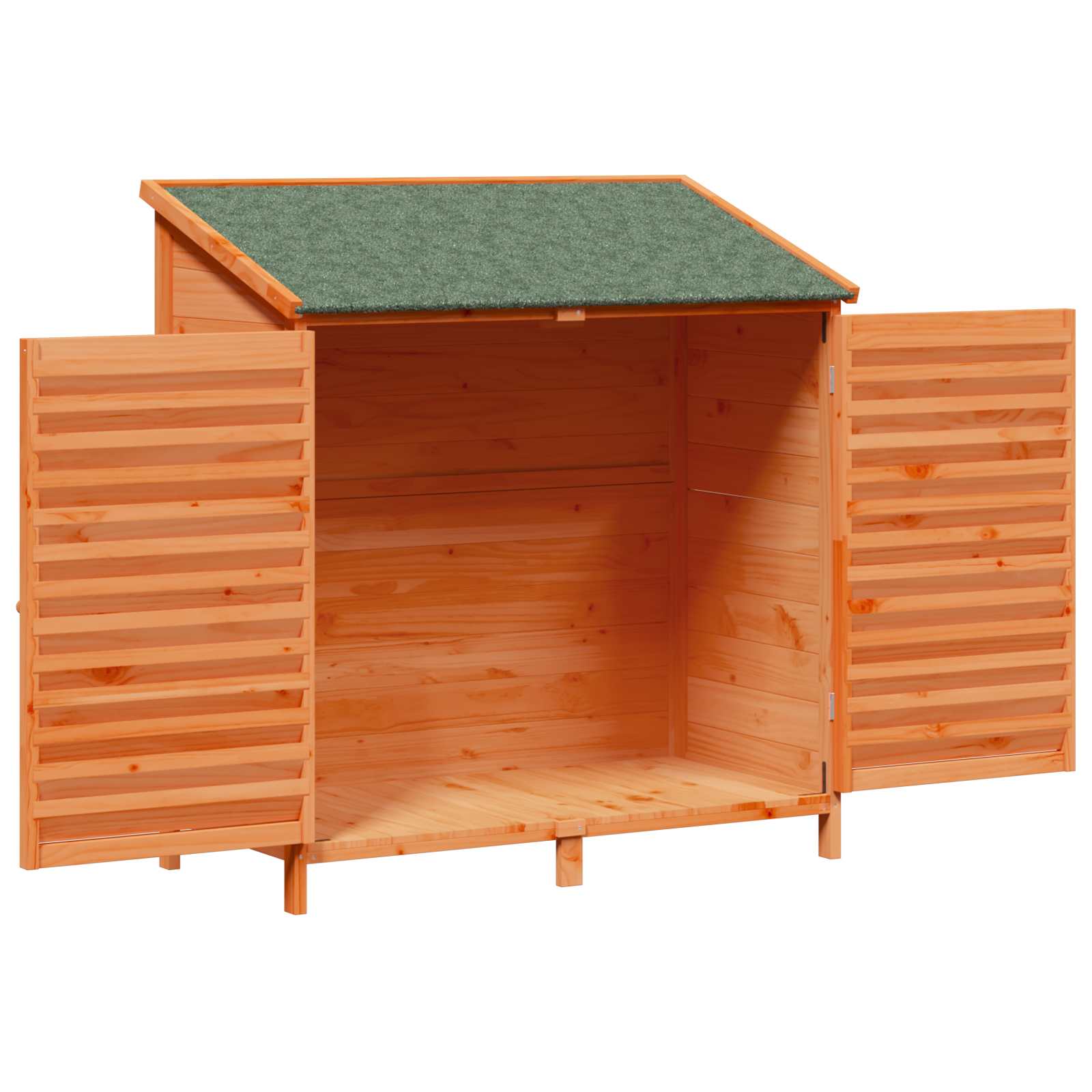 Gartenschuppen Natur 59 x 56 x 113,5 cm Massivholz aus Fichte