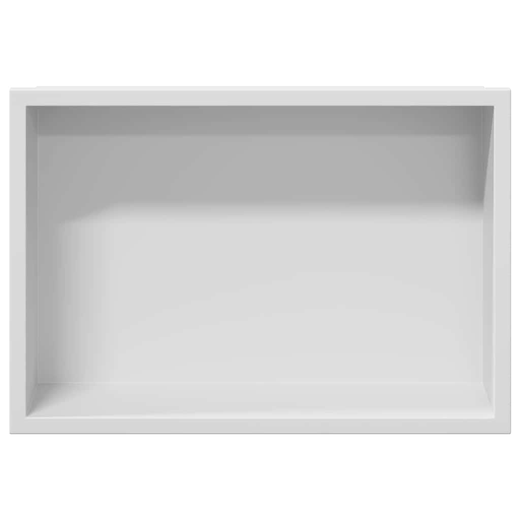Duschnische Schwarz 30 x 20 x 9,5 cm Edelstahl
