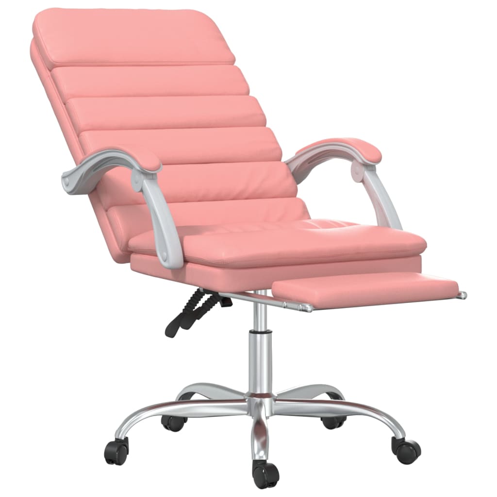 Bürostuhl mit Massagefunktion Schwarz Kunstleder