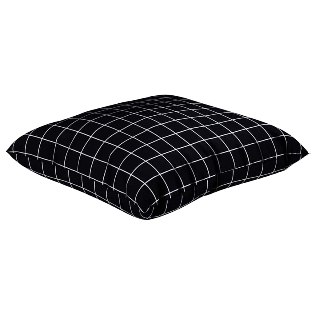 Zierkissen 4 Stk. Creme 60x60 cm Stoff