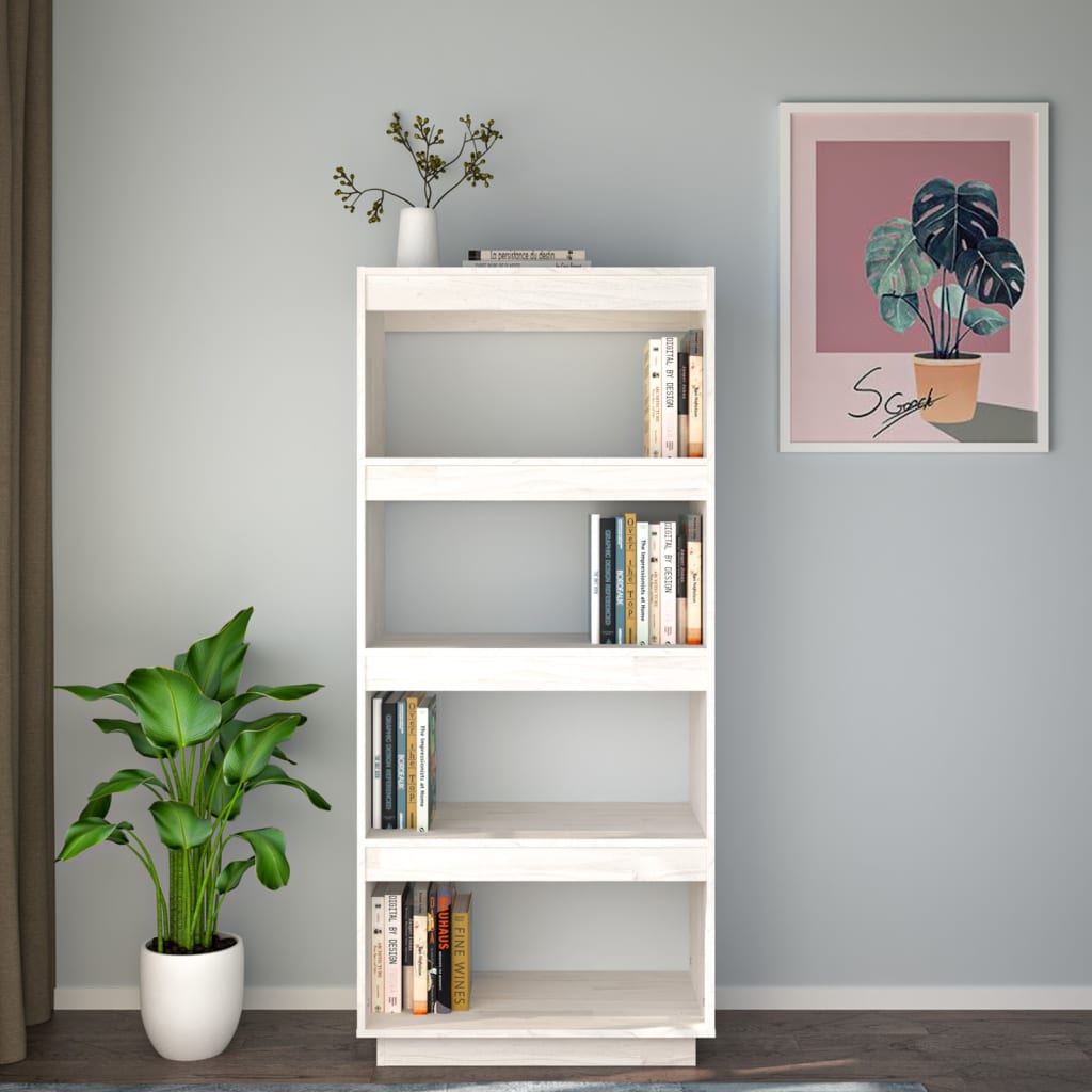 Bücherregal 40x35x71 cm Massivholz Kiefer