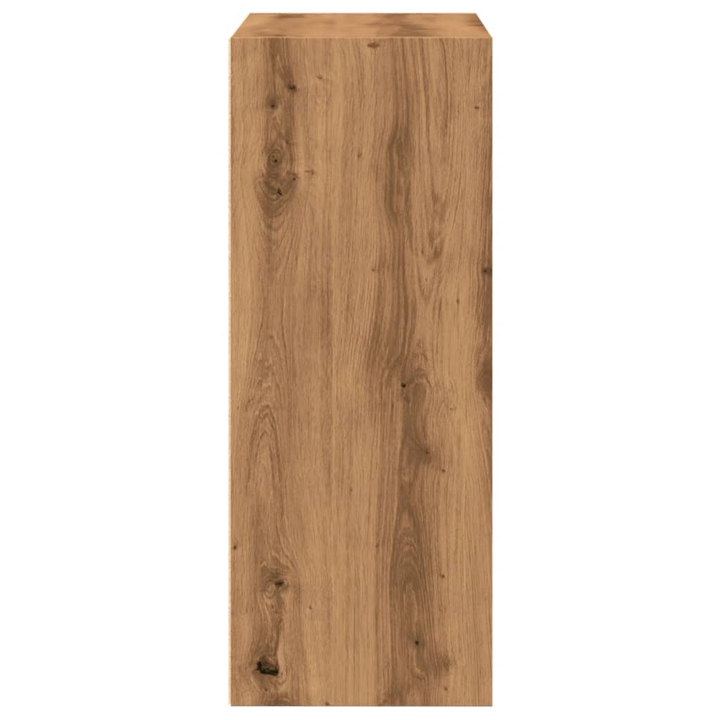Bücherregal Weiß 80x30x189 cm Holzwerkstoff