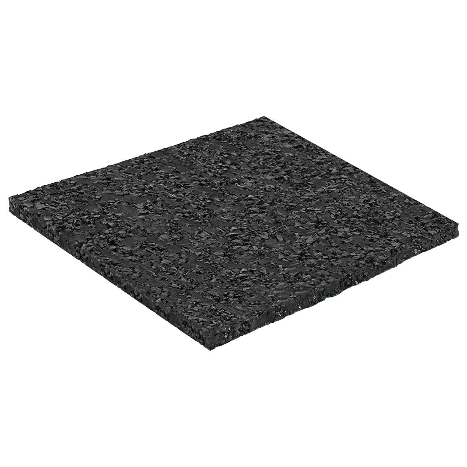 Gummigranulat-Patiopad Schwarz 6 x 9 x 0,3 cm Gummi