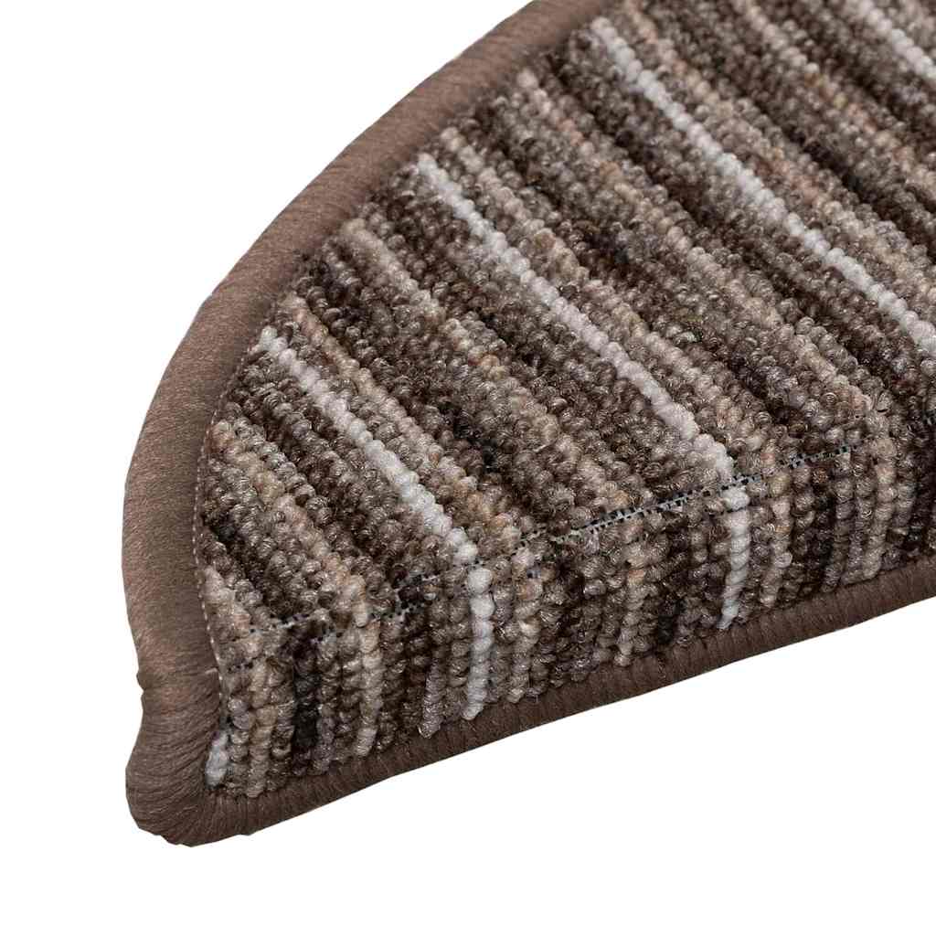 Selbstklebende Treppenschoner 15 pcs Anthrazit 56 x 17 x 3 cm