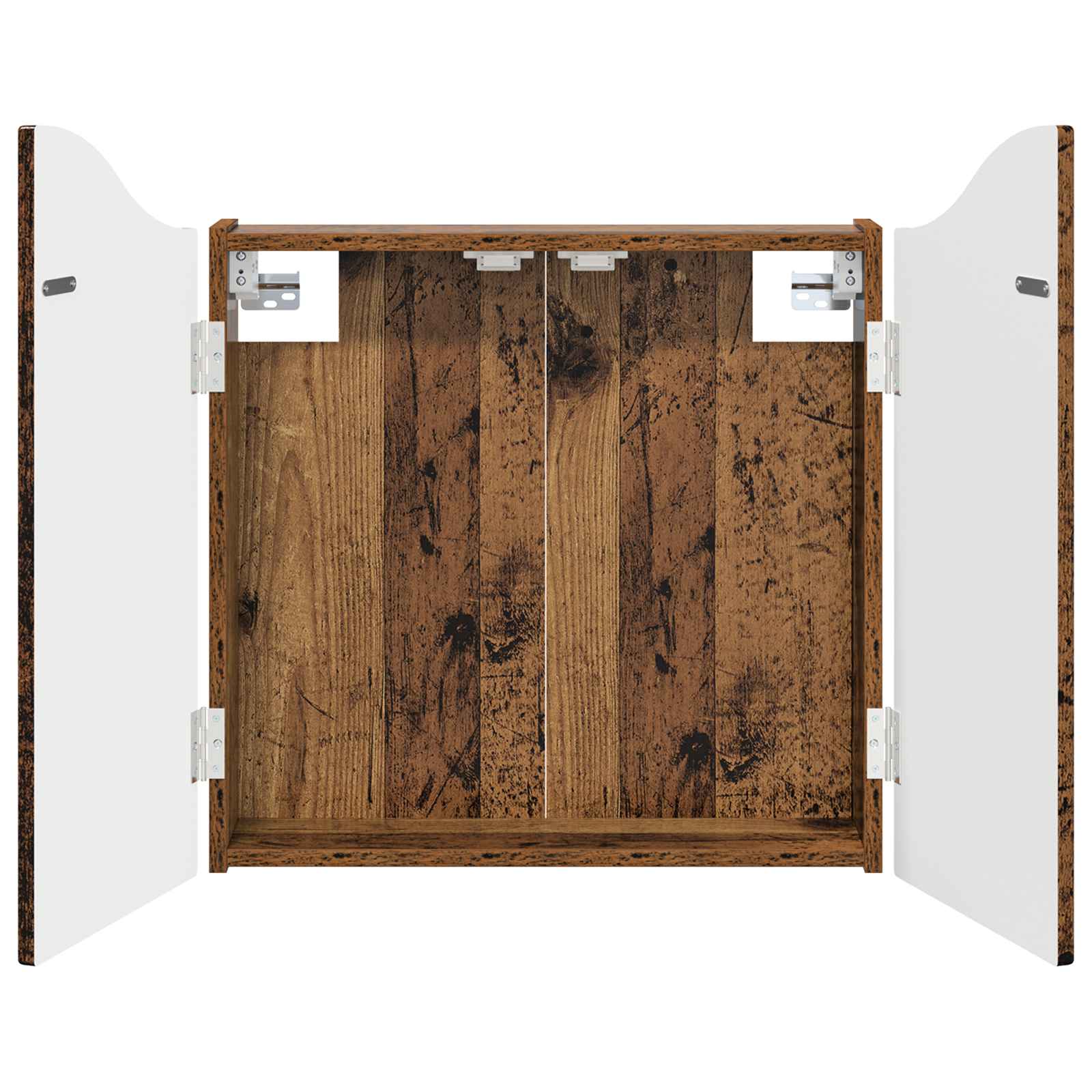 Dartboard Schrank Weiß 56 x 12 x 63 cm Holzwerkstoff