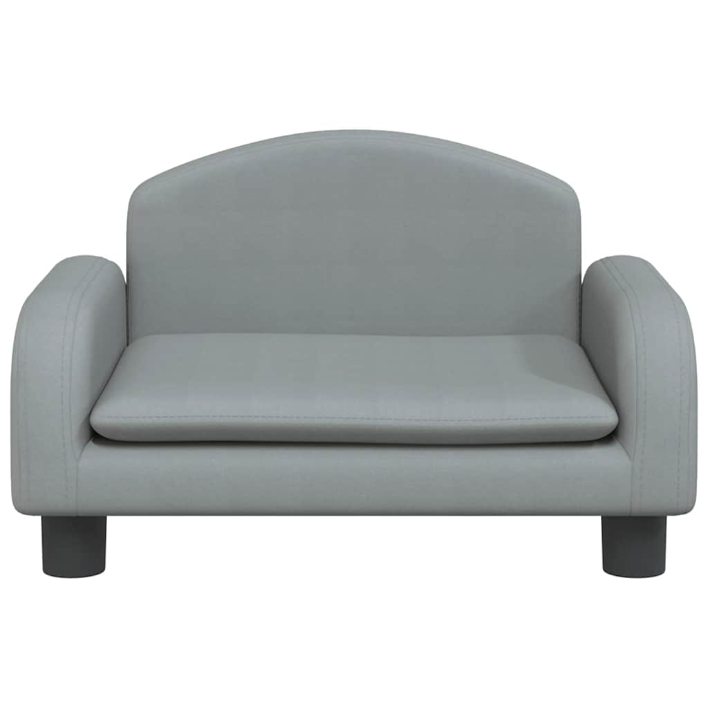Hundebett Dunkelgrau 70x45x30 cm Stoff