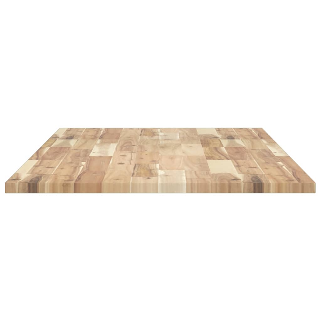 Schreibtischplatte Unbehandelt 60x50x2 cm Massivholz Akazie
