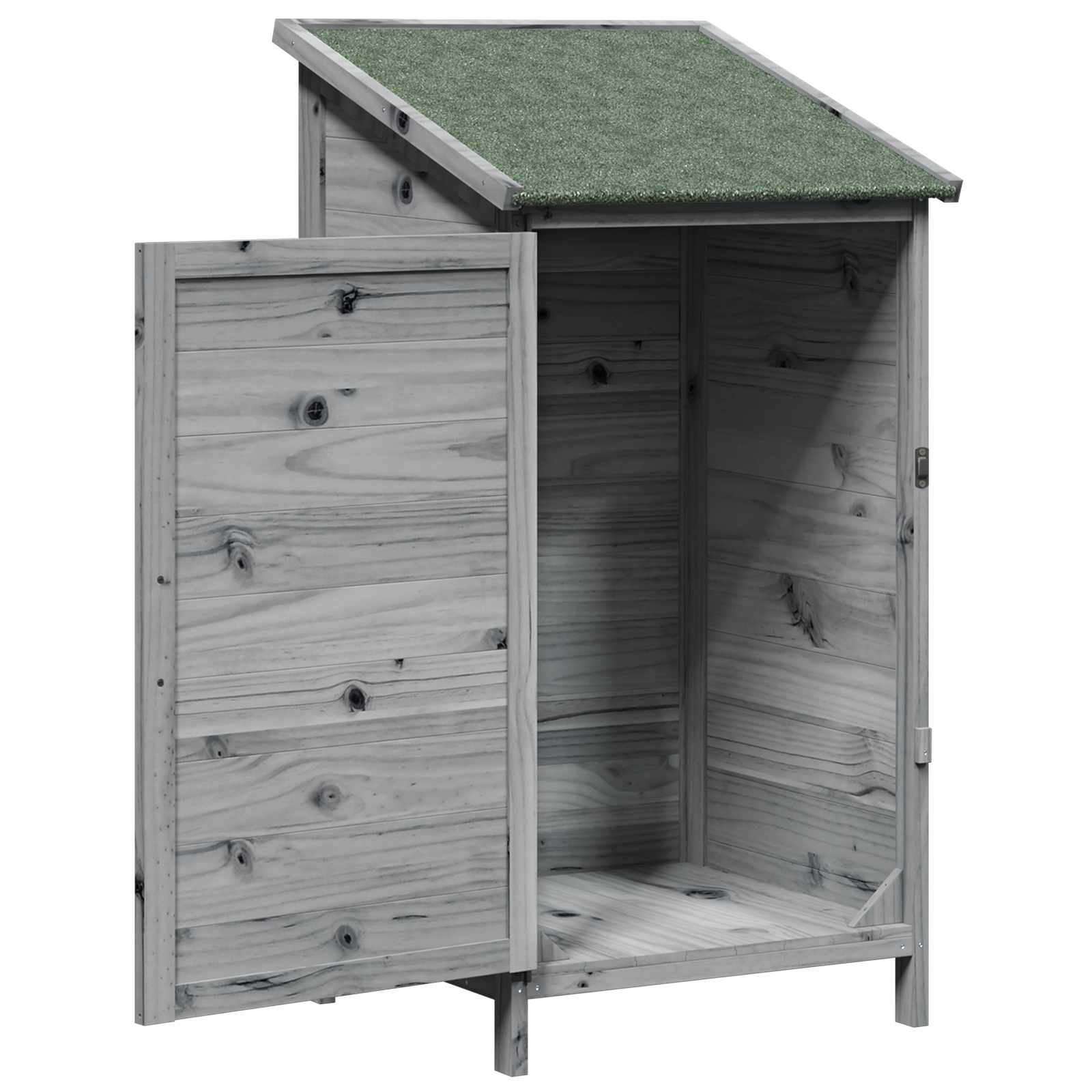 Gartenschuppen Natur 59 x 56 x 113,5 cm Massivholz aus Fichte