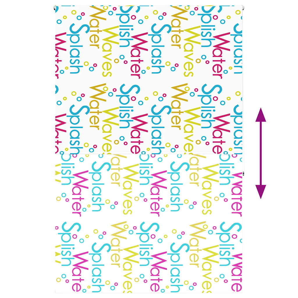 Duschrollo 60x240 cm Stoffbreite 56 cm