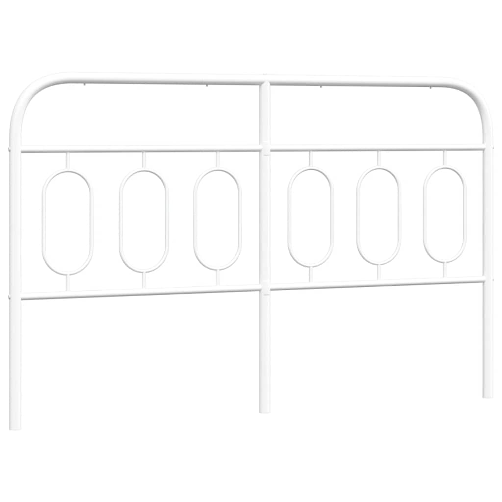 Ersatz-Kopfteil Metall Schwarz 75 cm