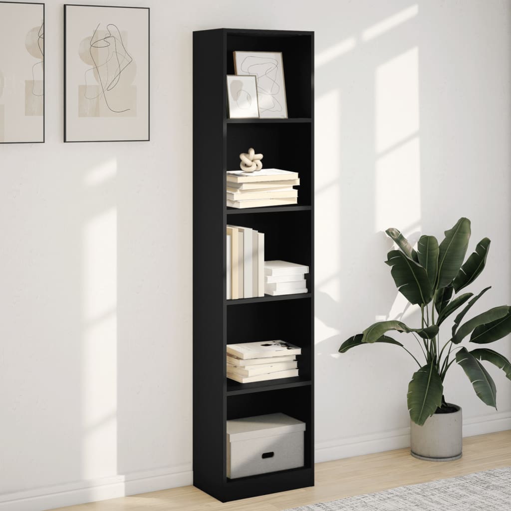 Bücherregal Weiß 40x24x75 cm Holzwerkstoff