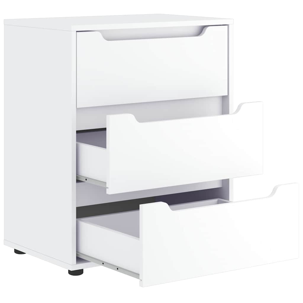 Sideboard VISNES Weiß 60x40x73 cm Holzwerkstoff