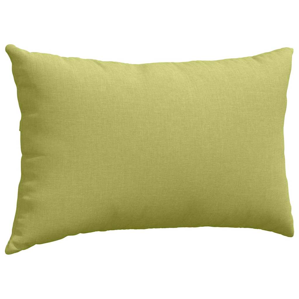 Sofakissen 2 pcs Hellgrau 50 x 30 cm Stoff