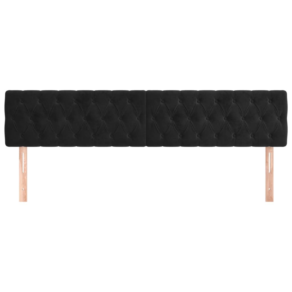 Kopfteil Hellgrau 80x7x118/128 cm Samt