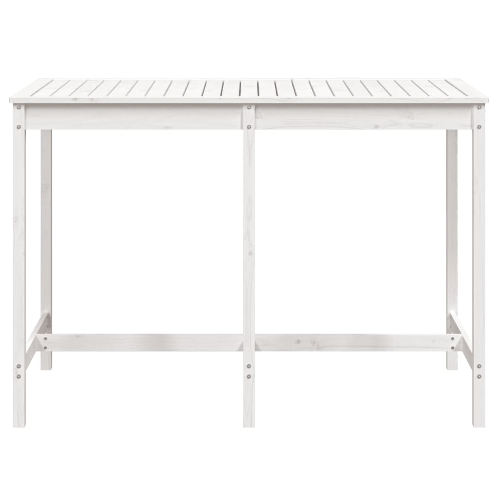 Gartentisch 82,5x82,5x110 cm Massivholz Kiefer