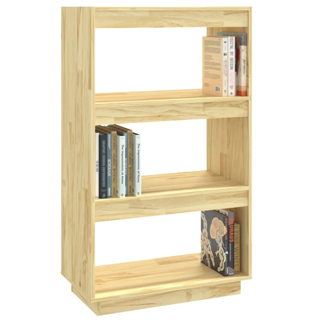 Bücherregal 40x35x71 cm Massivholz Kiefer