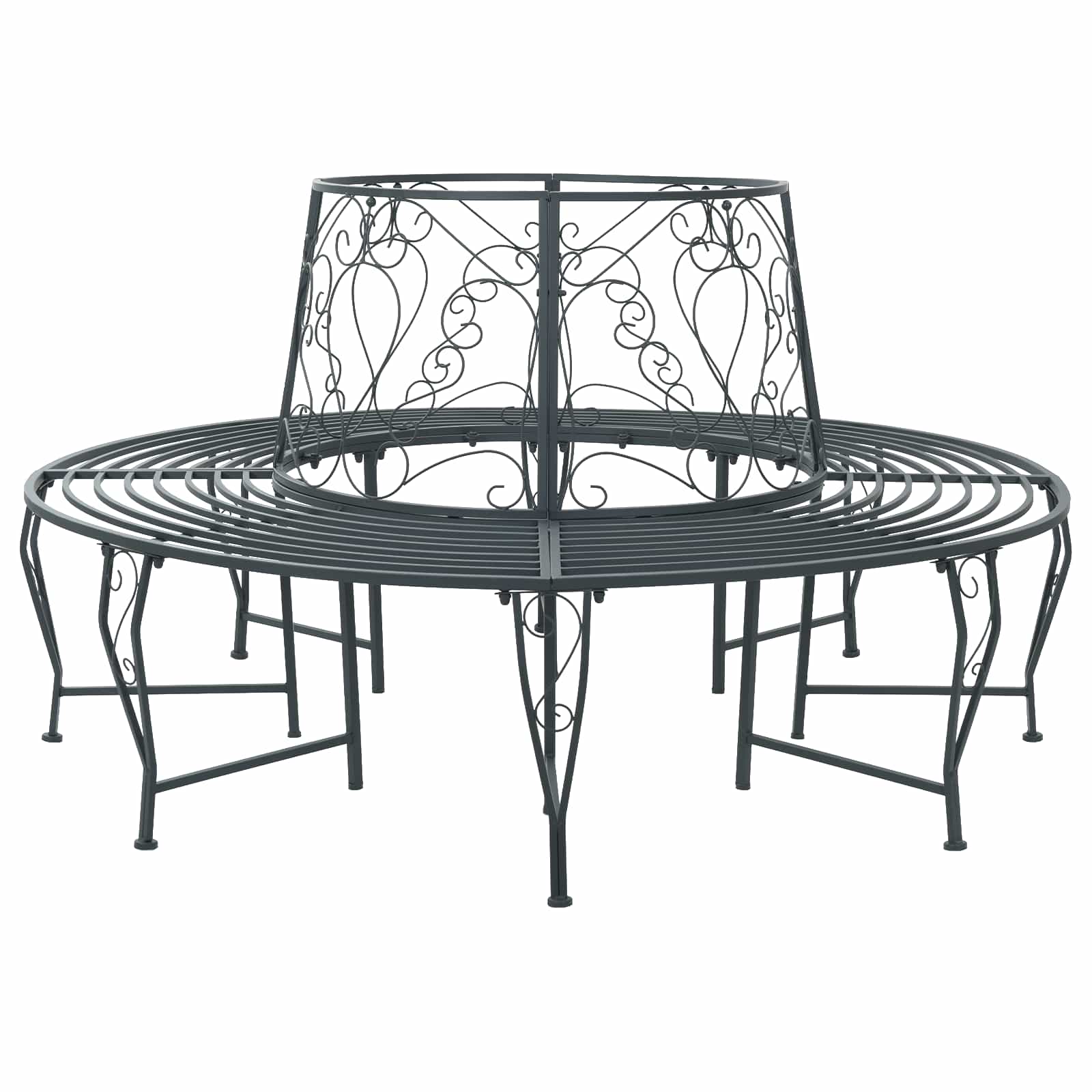 Baumbank 160 cm Stahl