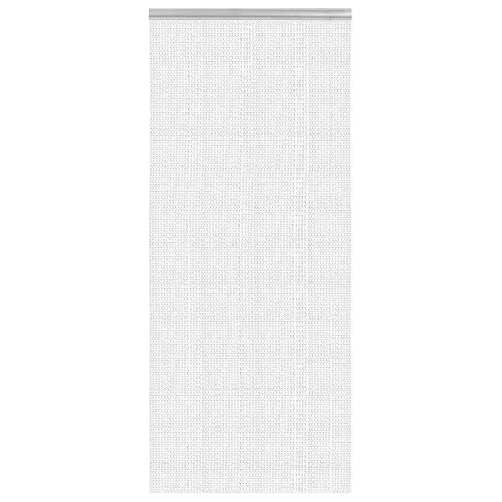 Türvorhang aus Ketten 56x186 cm Aluminium