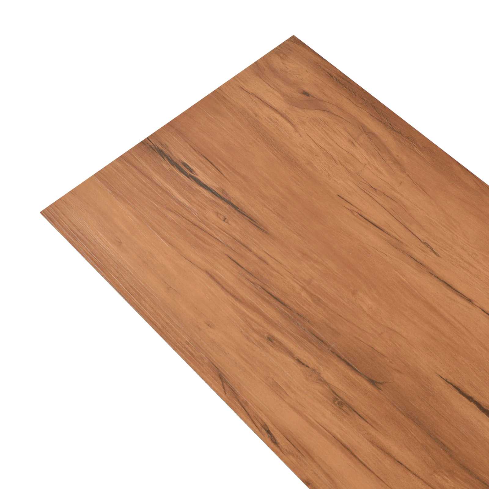 Bodenplanken 18 pcs Walnussbraun 5,26 m² PVC