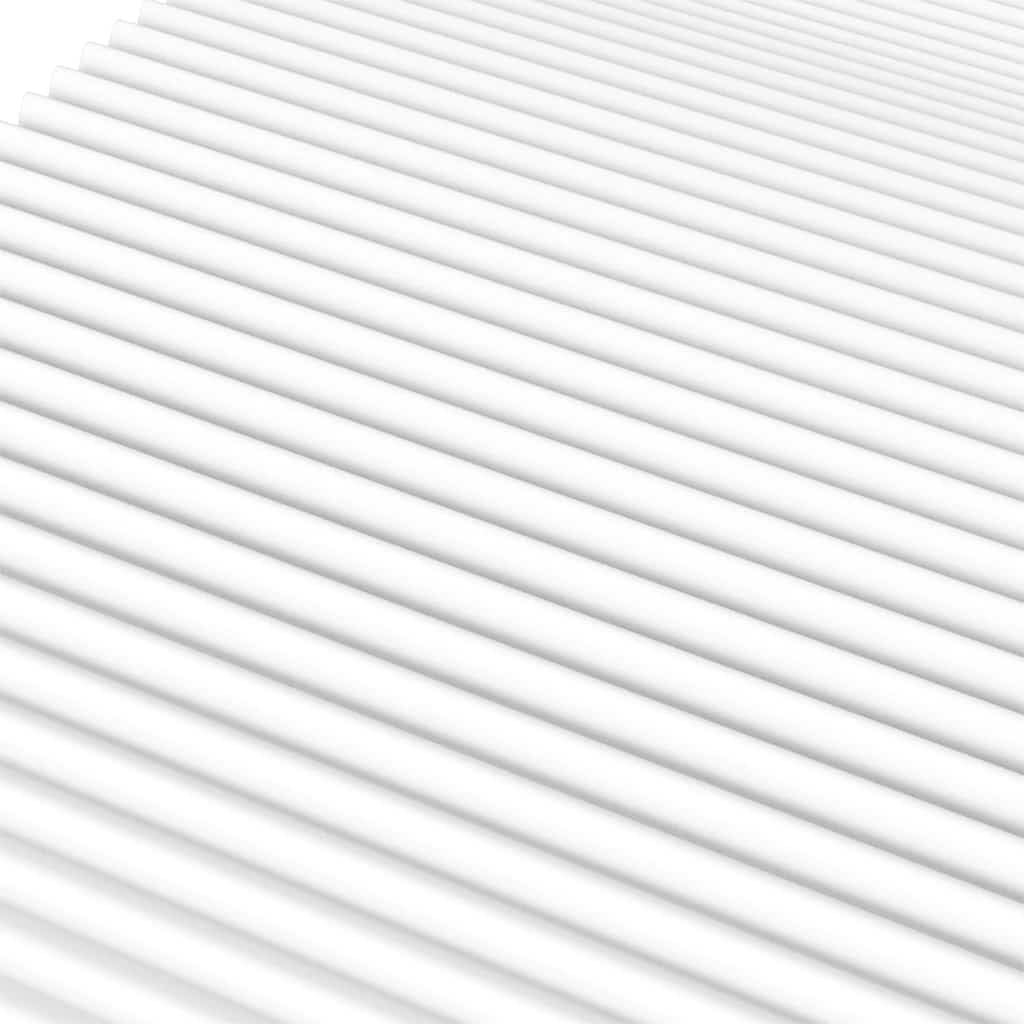 Schaumstoffmatratze Weiß 80x200 cm Härtegrad H2 H3