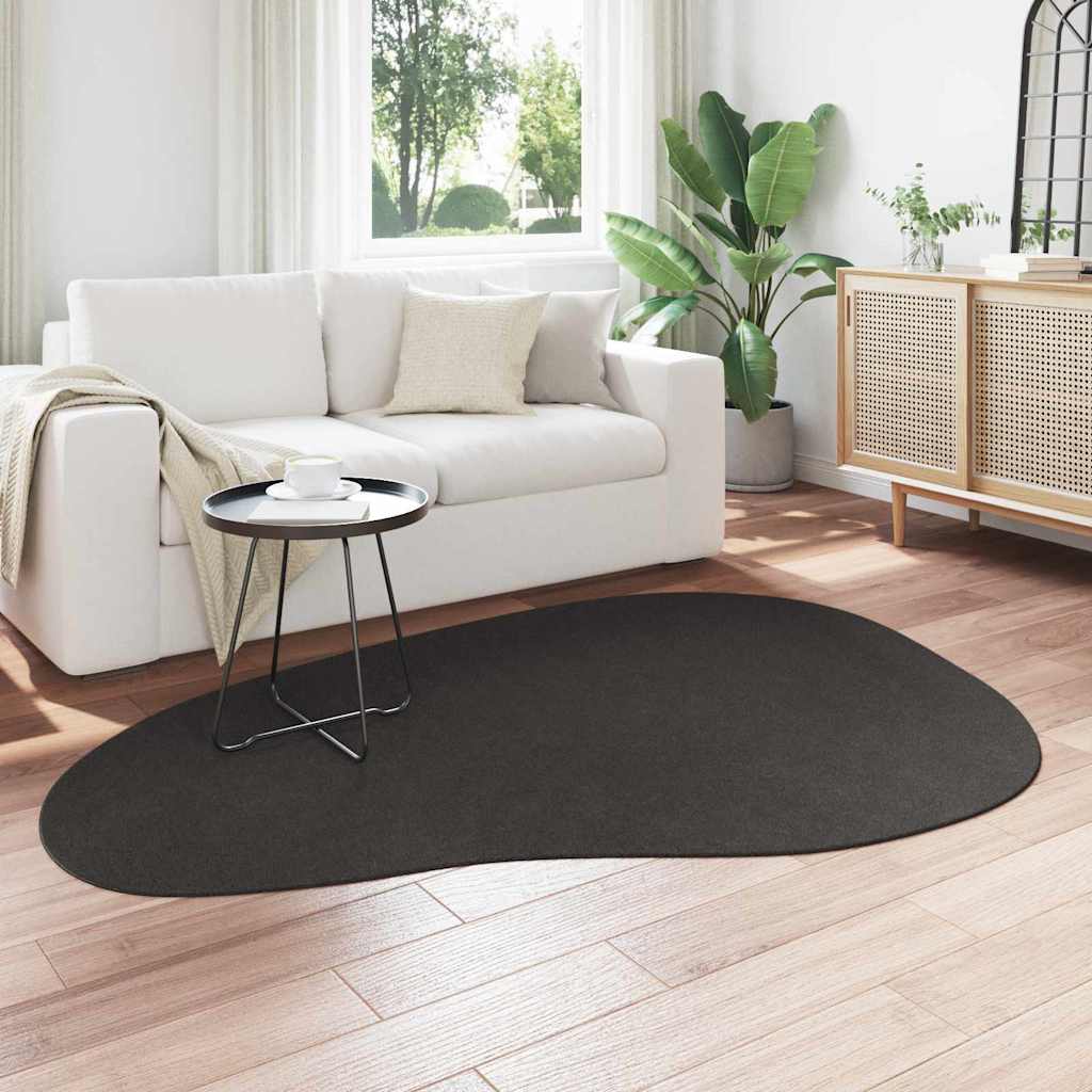 Bereichsteppiche HUARTE Anthrazit 100 x 200 cm Polyester