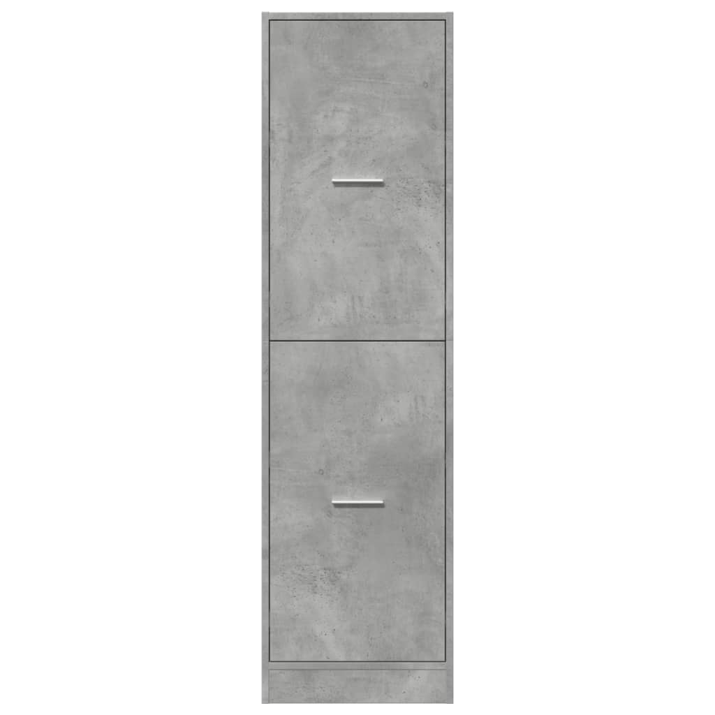 Apothekerschrank Weiß 30 x 41 x 174,5 cm Holzwerkstoff