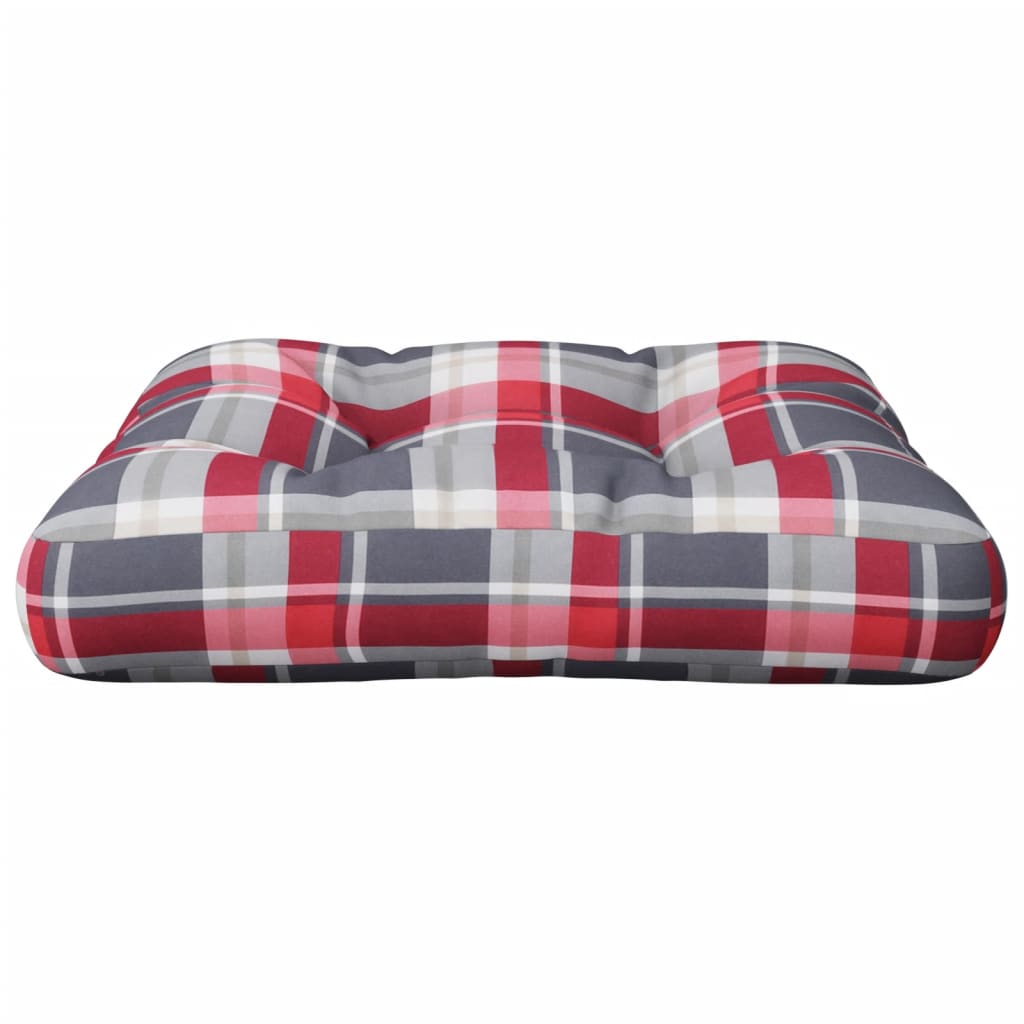 Palettenkissen Anthrazit 50x50x12 cm Stoff