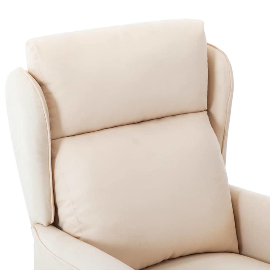 Liegestuhl Hellgrau 66,5 x 94 x 101,5 cm Polyester