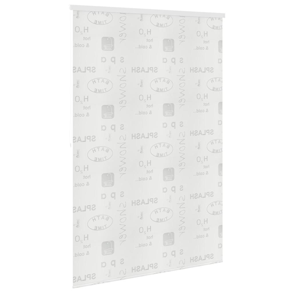 Duschrollo 80x240 cm Weiß
