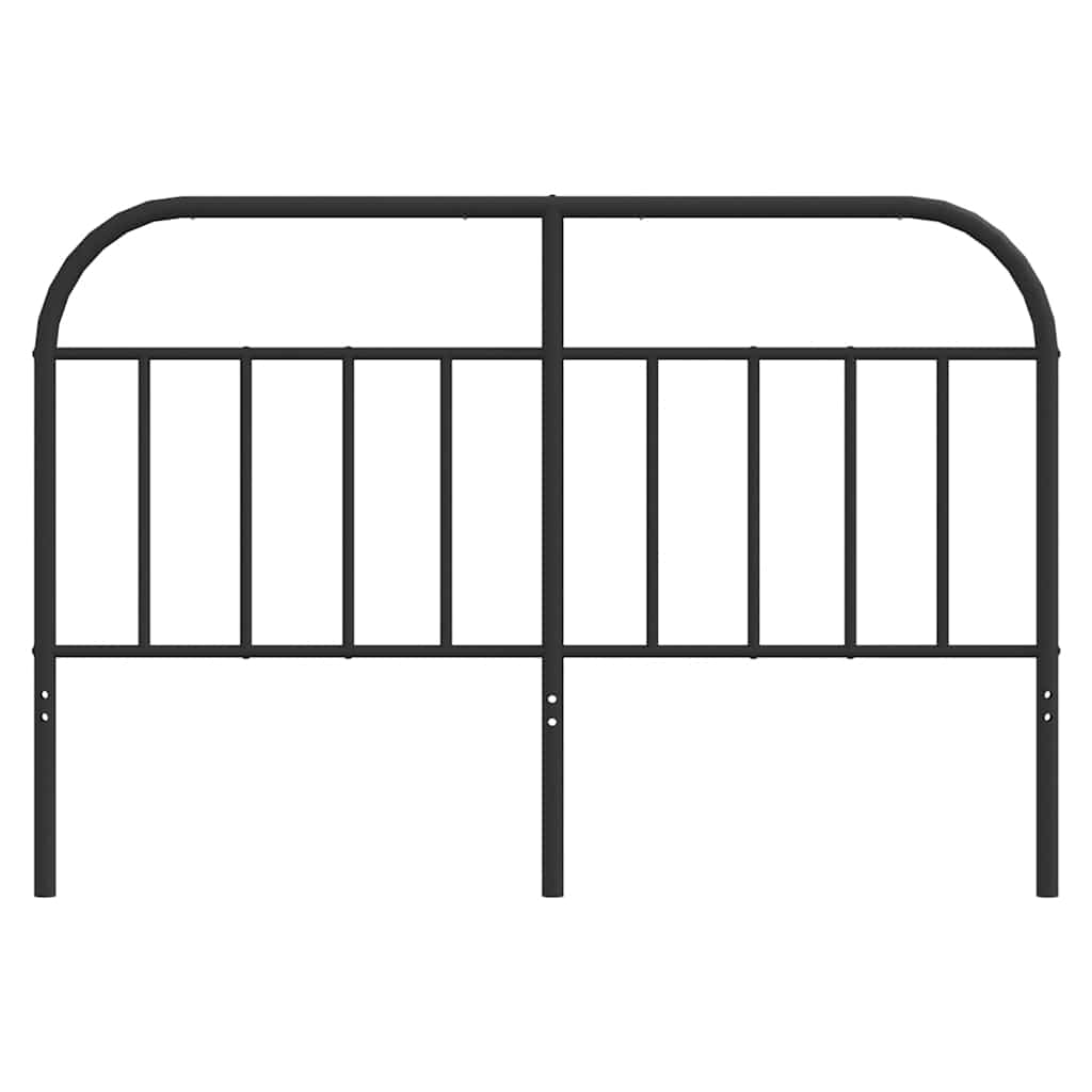Ersatz-Kopfteil Metall Schwarz 75 cm