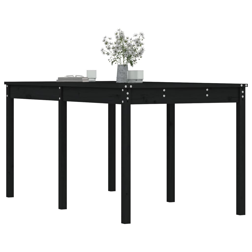 Gartentisch 82,5x82,5x76 cm Massivholz Kiefer