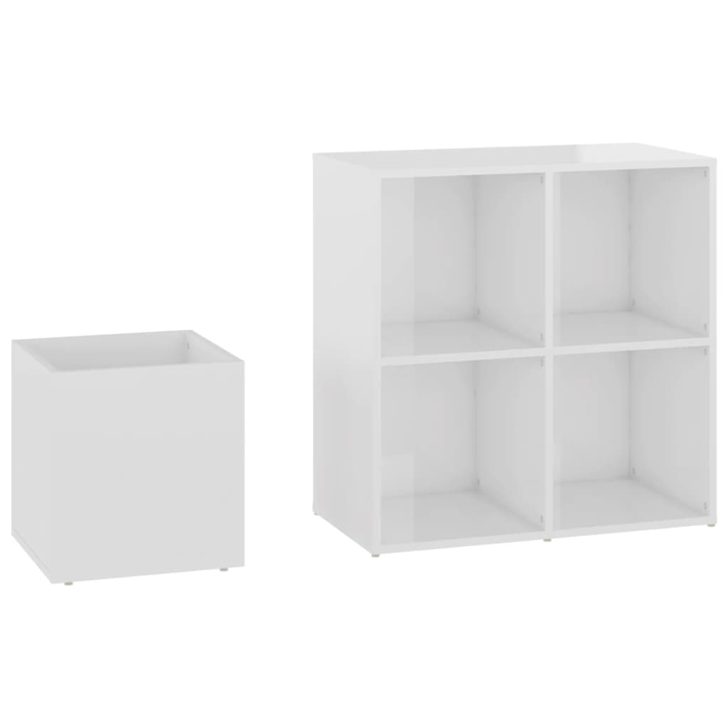 Flur-Schuhschrank Weiß 105x35,5x70 cm Holzwerkstoff