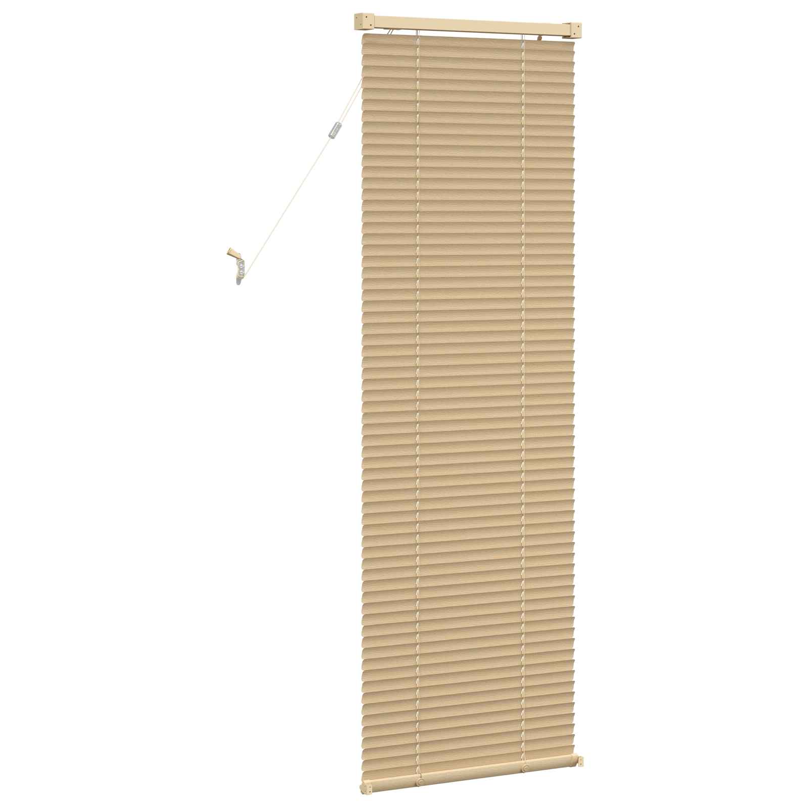 Jalousie Silber Grau 150 x 40 cm 25 mm PVC