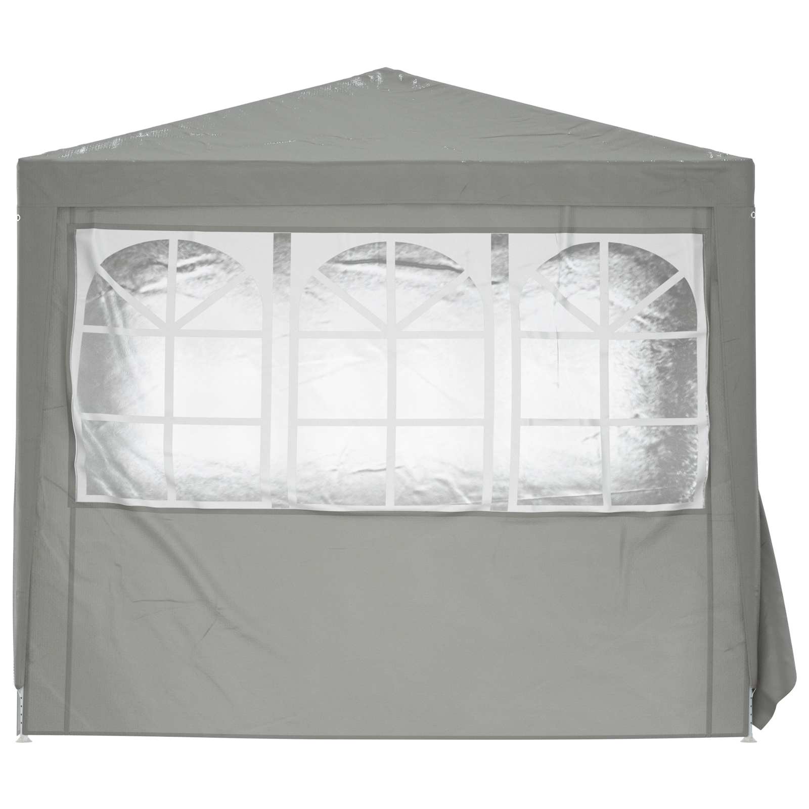 Party-Zelt Rot 200 x 200 x 240 cm PE und Stahl
