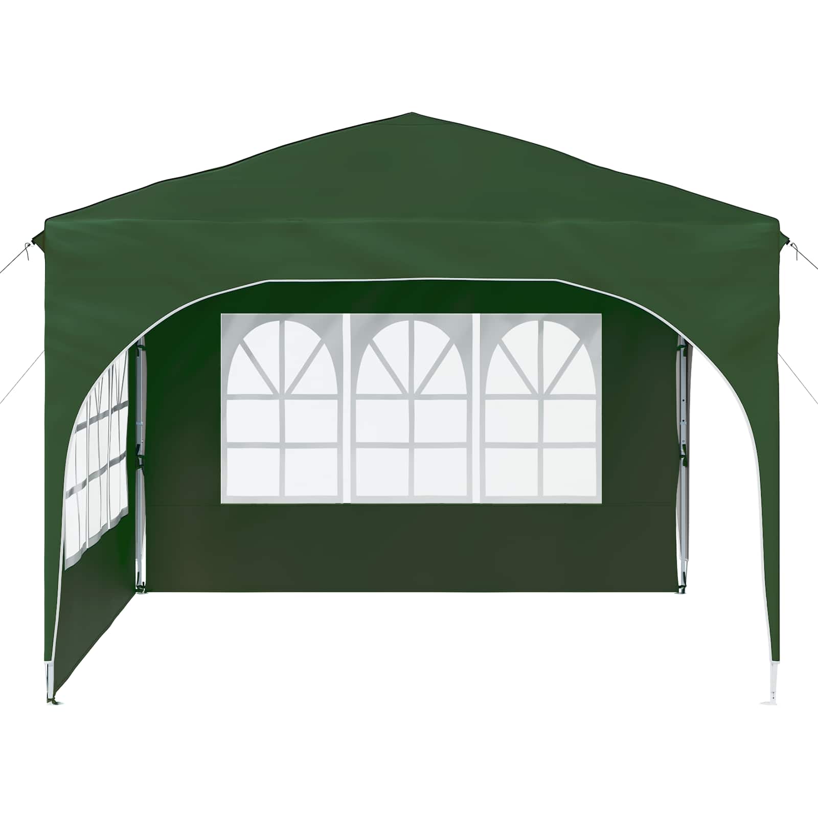 Pop-up Partyzelt 290 x 290 x 245 cm Creme