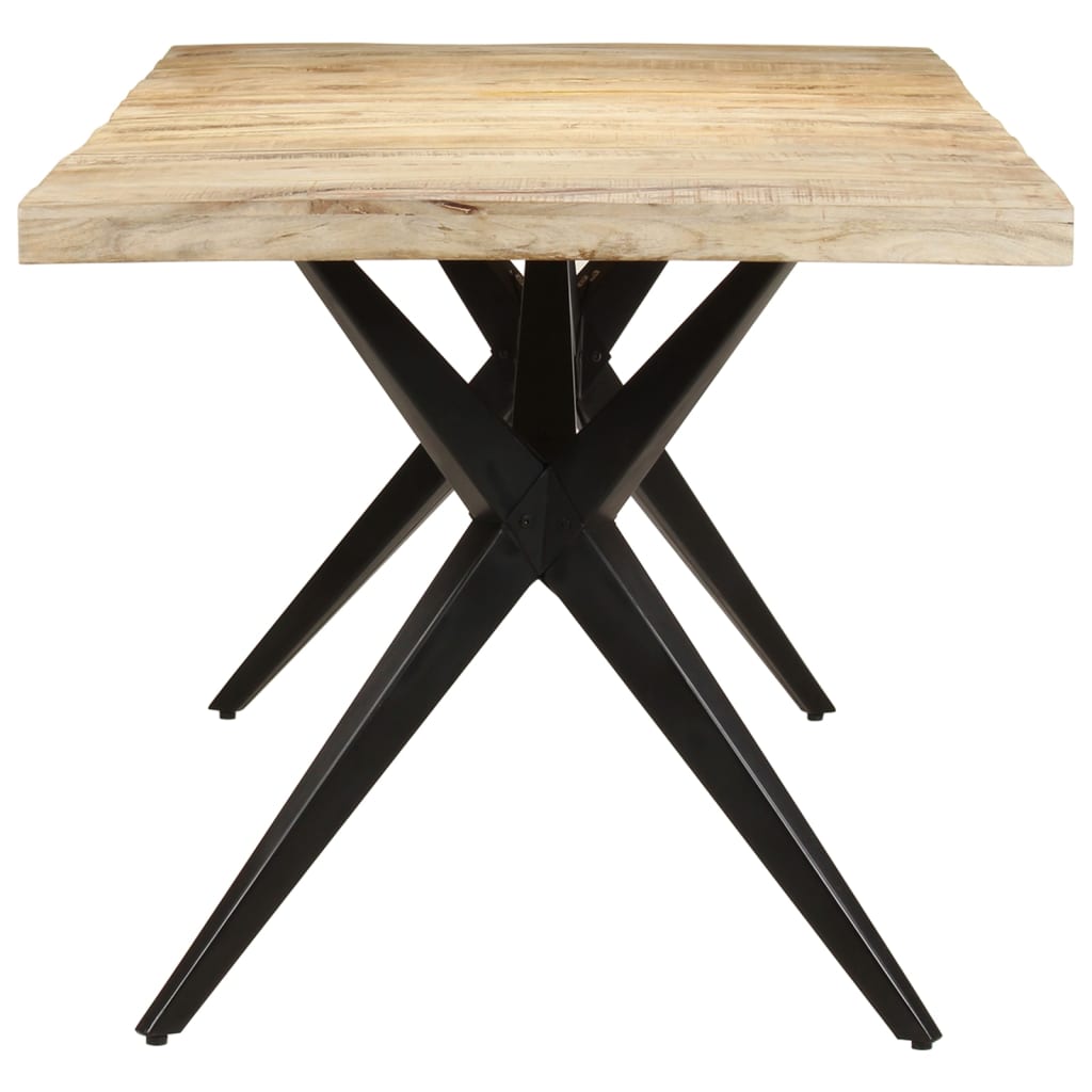 Esstisch 160x80x76 cm Massivholz Akazie