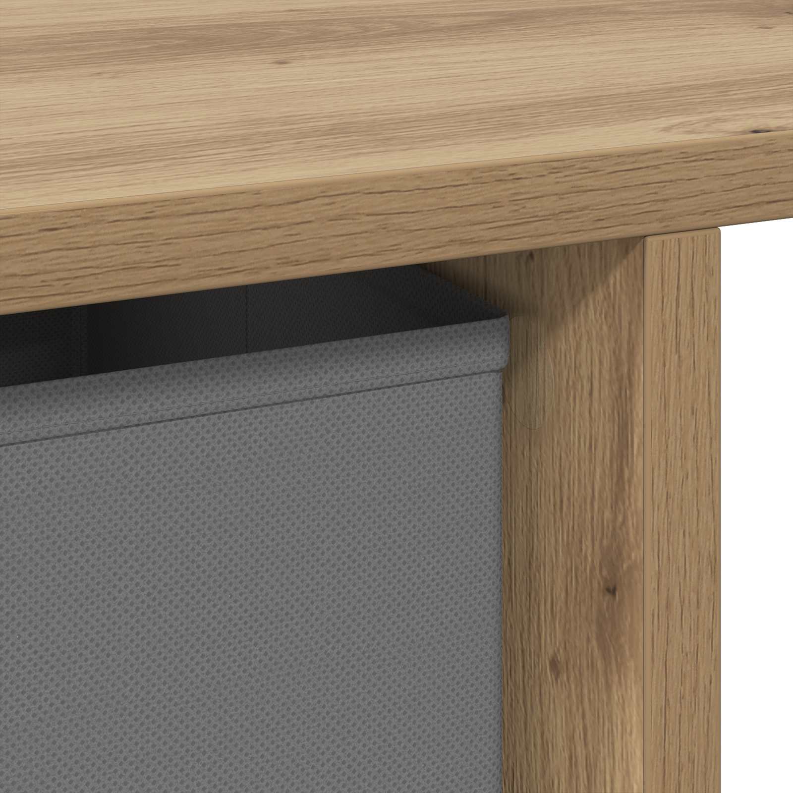 Schreibtisch mit Schubladen Weiß 100 x 40 x 75 cm Holzwerkstoff