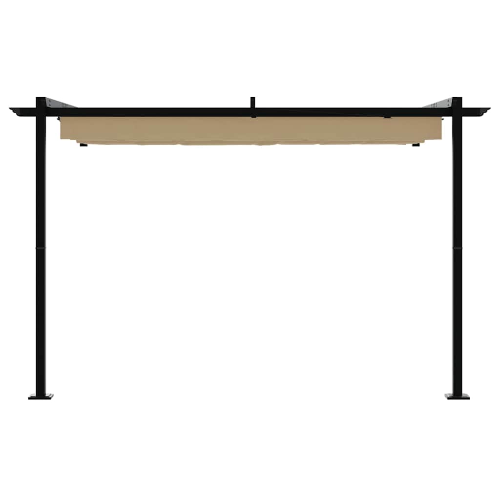 Pavillon 300 x 300 x 200 cm Creme Polyester