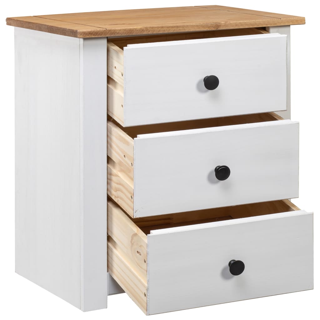 Nachtschrank 46x40x57 cm Kiefernholz Panama