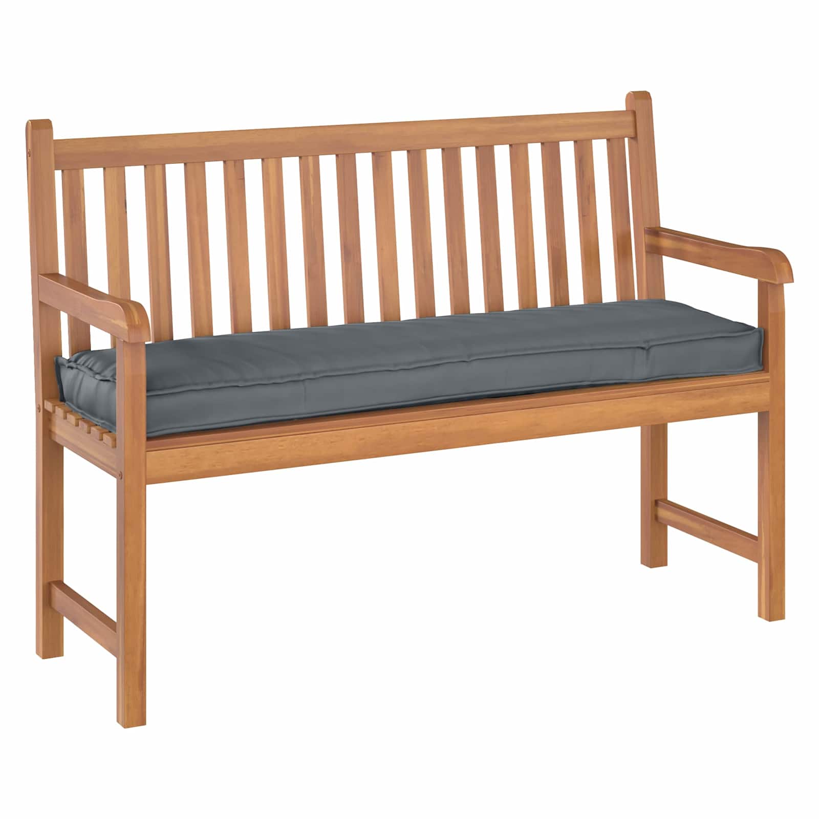 Kissen Anthrazit 140 x 40 x 8 cm Oxford-Stoff