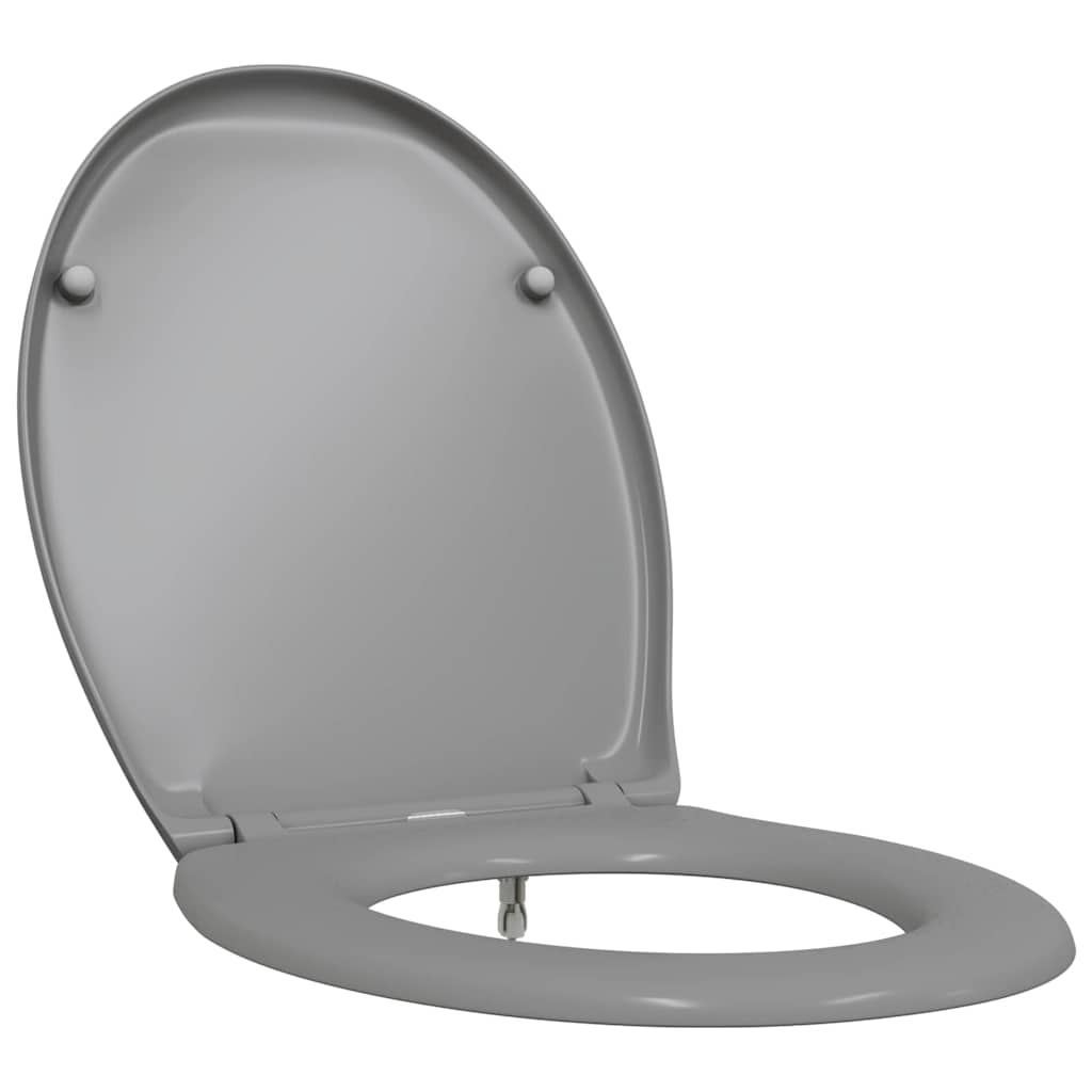 Toilettensitz Anthrazit 47 x 37 x 4 cm Duroplast