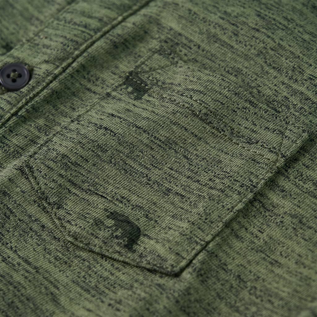 Kinderhemd Khaki Melange 104