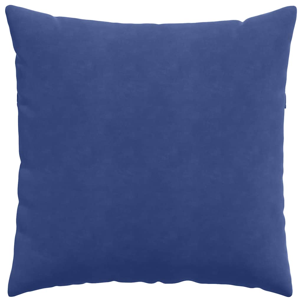 Sofakissen 2 Stück Blau 50 x 30 cm Cordstoff