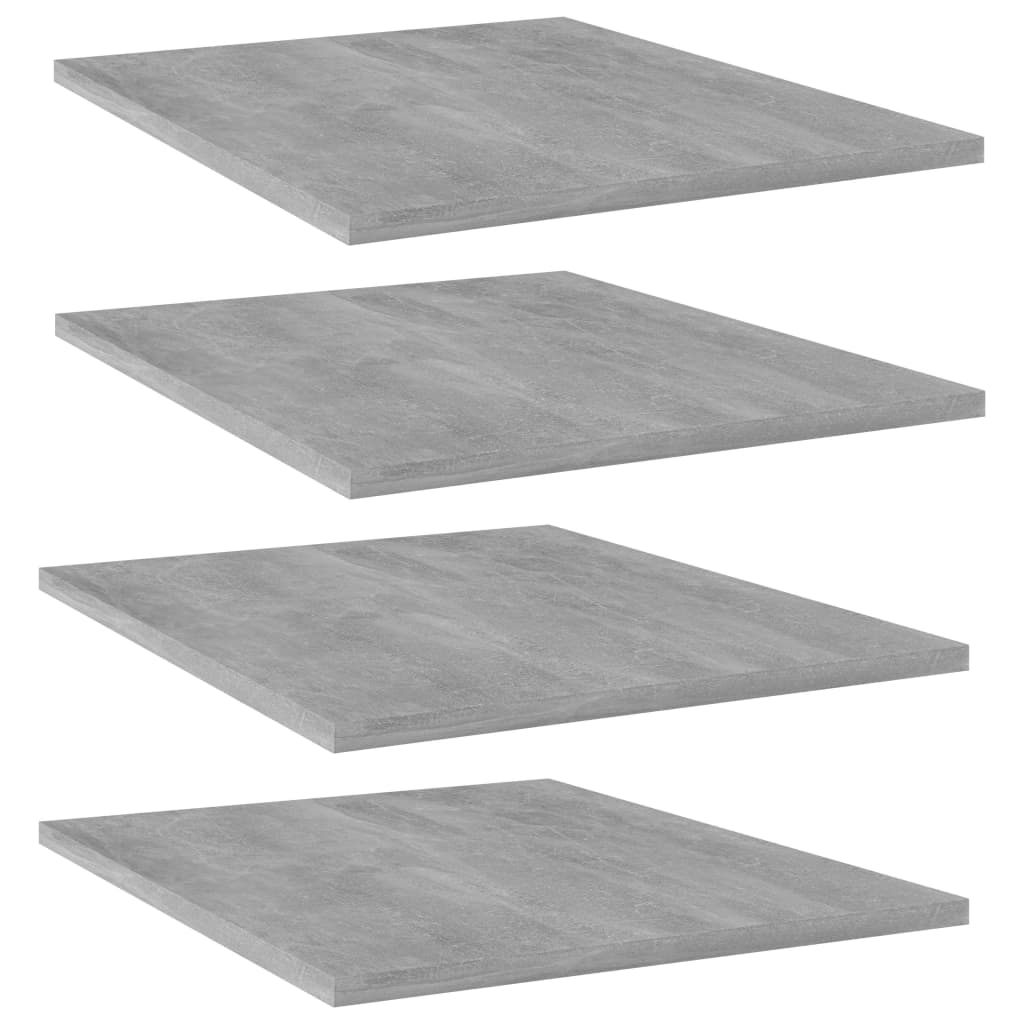 Bücherregal-Bretter 4 Stk. Weiß 40x10x1,5 cm Holzwerkstoff
