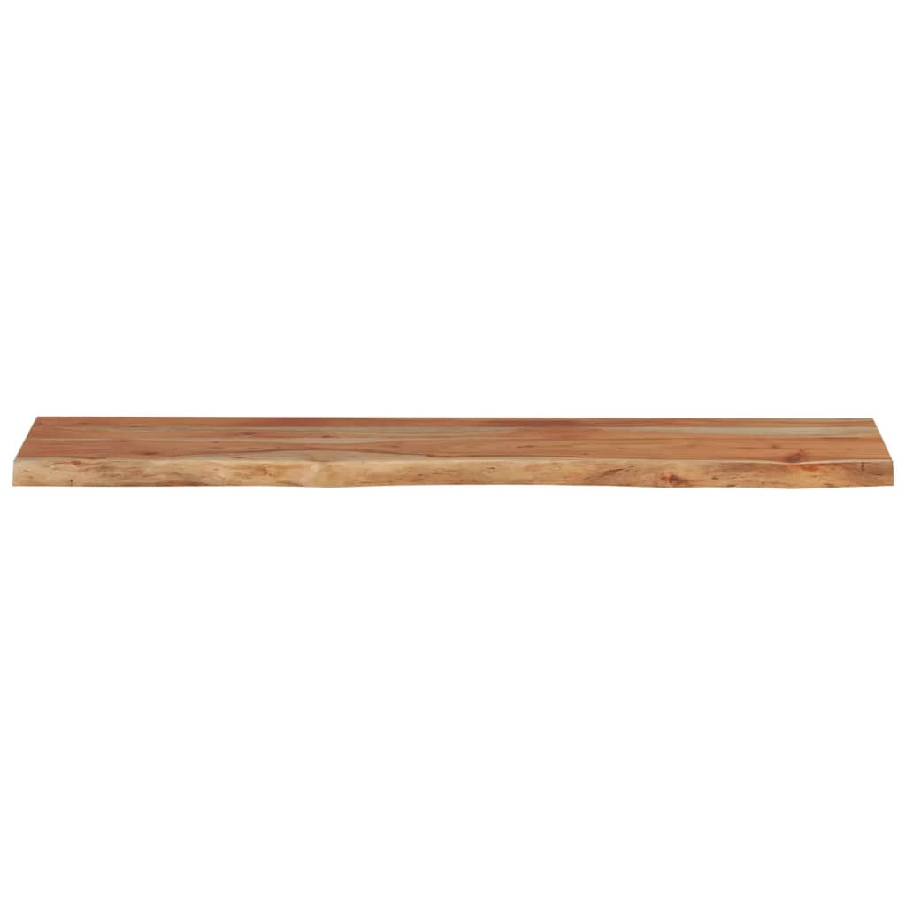 Wandregal 40x20x2,5 cm Rechteckig Massivholz Akazie Baumkante