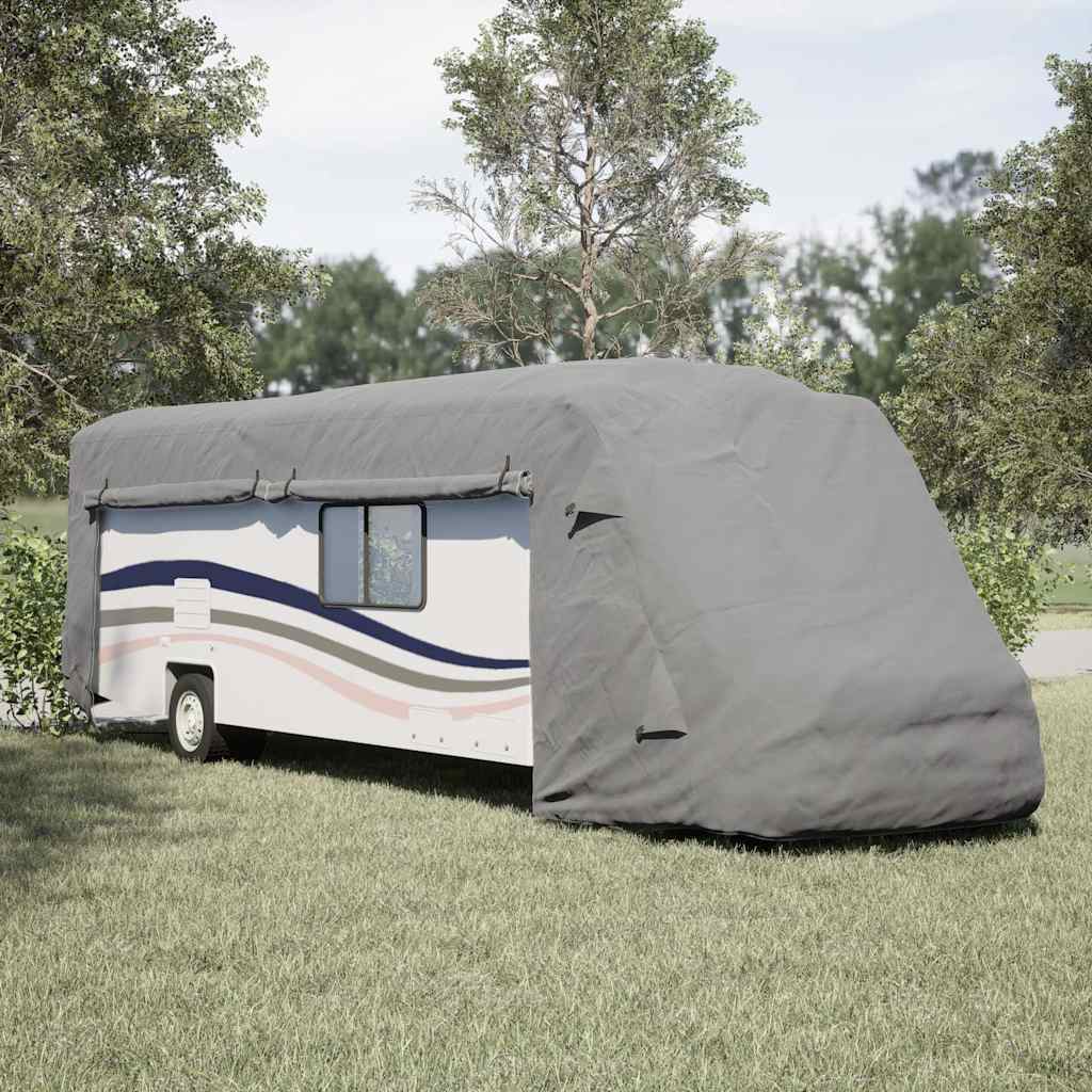 Schutzhülle für Wohnmobil Grau 570x235x275 cm Vliesstoff