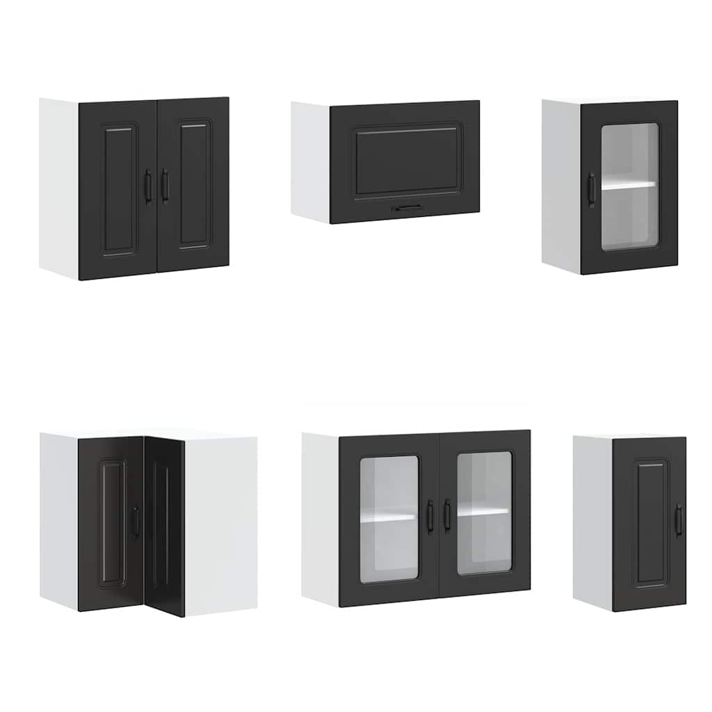 11-tlg. Küchenschrank-Set Kalmar Weiß Holzwerkstoff