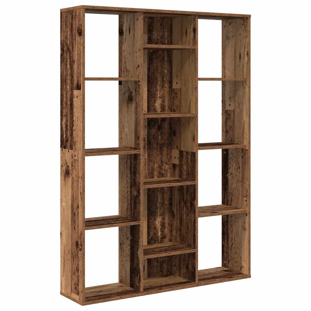 Raumteiler/Bücherregal Weiß 100x24x140 cm Holzwerkstoff