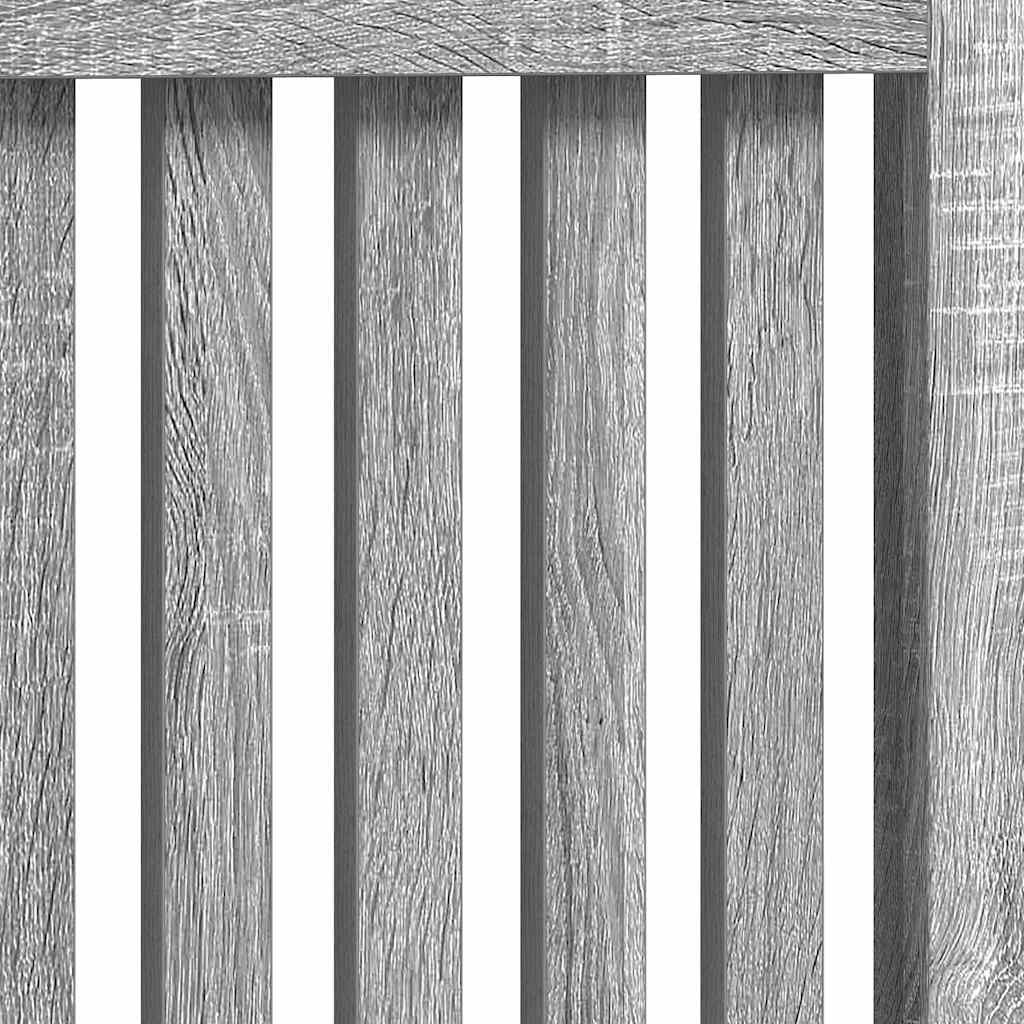 Holzwerkstoff Heizkörper-Abdeckung Heizkörperverkleidung 112 cm, weiß