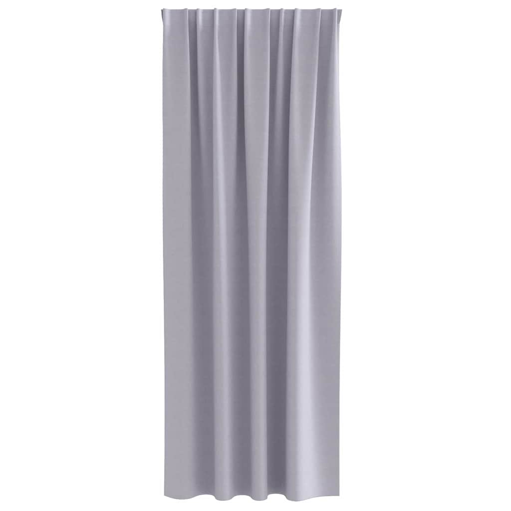 Verdunkelungs-Vorhänge mit Ringen 2 pcs Beige 140 x 140 cm